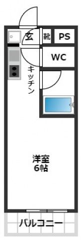 スカイコート西荻窪第2の間取り画像