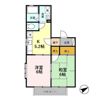 ラフィネ北間の間取り画像