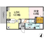 メゾンラフィ―ネの間取り画像