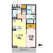 メルヴェーユ桃園の間取り画像