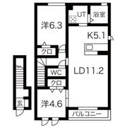 セレニティIIの間取り画像