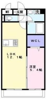 カサグランデ本町の間取り画像