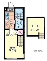 コートレジデンス橋本の間取り画像