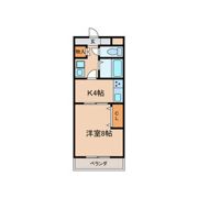サンシャイン松ヶ瀬の間取り画像