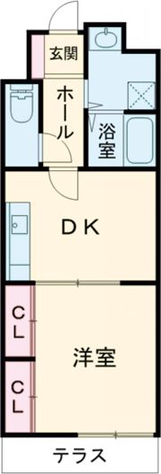 コスタレイ神戸三宮の間取り画像