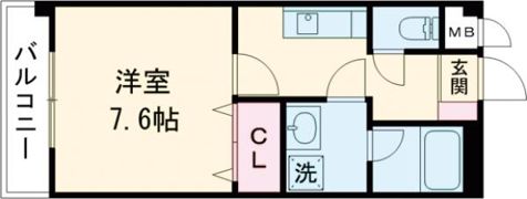 クレストラフィーネの間取り画像