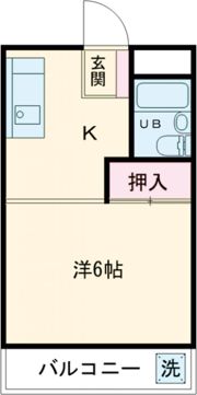 ジュネスアルーユの間取り画像