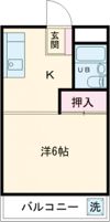 ジュネスアルーユの間取り画像