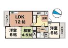 ドエルアズマの間取り画像