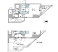 パークアクシス駒込の間取り画像