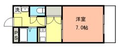 エスポワール八王子の間取り画像