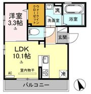 デュオコリーヌの間取り画像