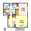 アヴェニール Cの間取り画像