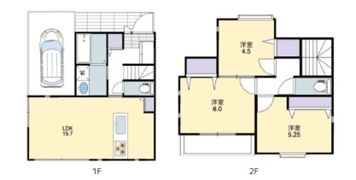 大船戸建の間取り画像