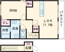 ベルフィオーレの間取り画像