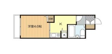 ヘリオス378立川の間取り画像