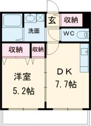 アビタシオンイサムの間取り画像