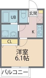 プティ・ボヌール北越谷の間取り画像