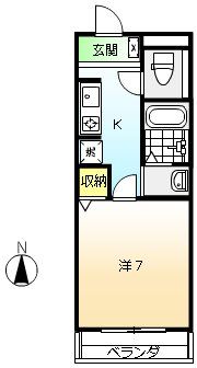 プレミールシャンブルの間取り画像