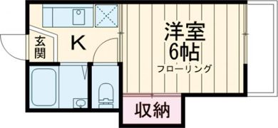 サンシャインハイツの間取り画像