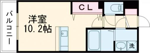 Rio内坪井の間取り画像