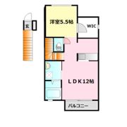 デュ・ソレイユメゾンK A棟の間取り画像