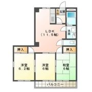 メゾンソルジェンテの間取り画像