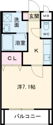 エスポワールAYの間取り画像
