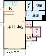 ウインズ諸戸苑の間取り画像