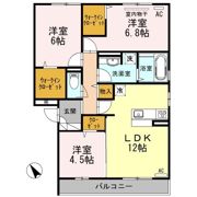 コンフォールの間取り画像