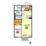 グリーンコートの間取り画像