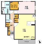 ベル テール Aの間取り画像