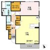 ベル テール Aの間取り画像
