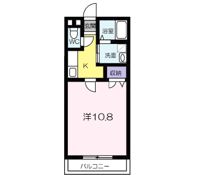 パークコート三成 Aの間取り画像