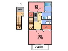 Espoir Aの間取り画像