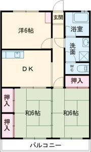 コンフォート60の間取り画像