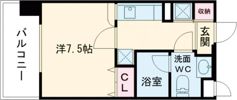 レジディア熊本辛島の間取り画像