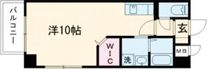 ラ・シック熊本駅前Ⅱの間取り画像