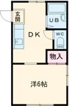 WISH河原町の間取り画像