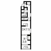 フォーリアライズ京都東寺の間取り画像