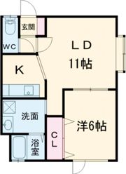 アールズⅡの間取り画像
