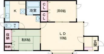 レジデンス港の間取り画像