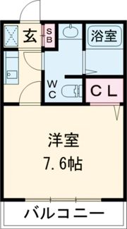アンサンブル高槻の間取り画像