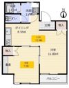 コーポ東柳ケ瀬の間取り画像