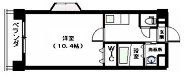 ローレル二日市の間取り画像