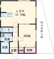インサイド八女の間取り画像