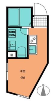 プレゾン国立の間取り画像
