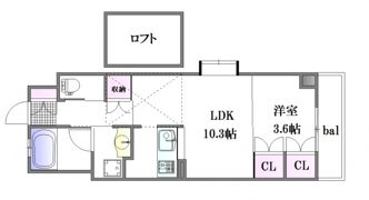 ルナレガロの間取り画像