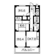 ベルメゾン島村の間取り画像