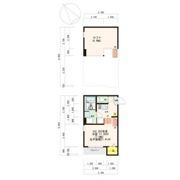 ハーモニーテラス柳堀の間取り画像